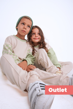 OUTLET BabyBEK Premium Unisex Eşofman Takımı - Mint Dama