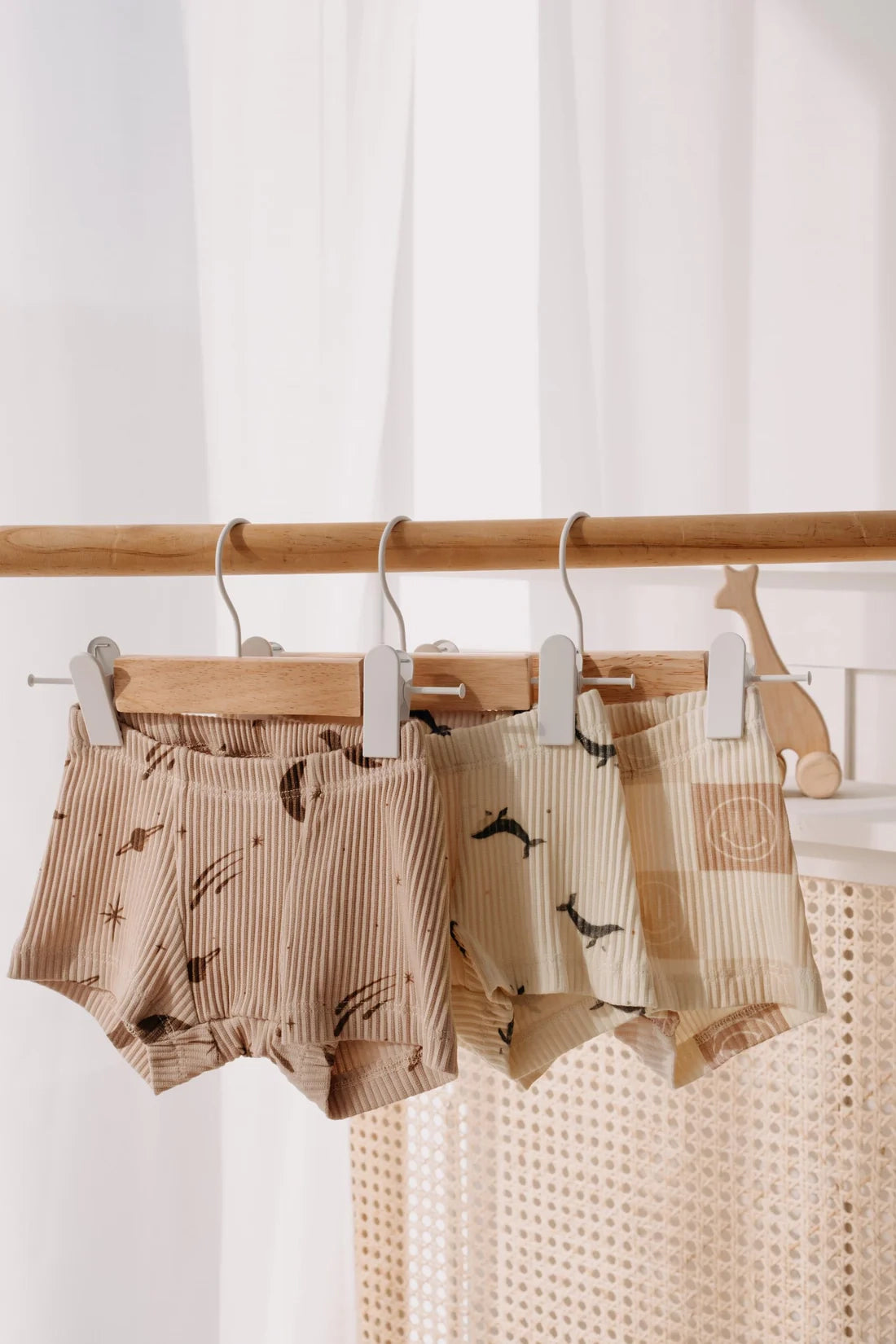 BABYBEK Premium Pamuklu 3'lü Erkek Çocuk Boxer