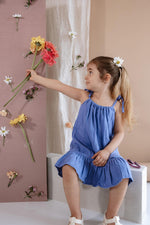 Menekşe Müslin Elbise