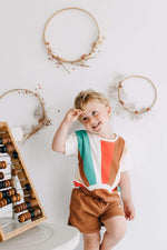 Retro Sun Şort Tişört Takım