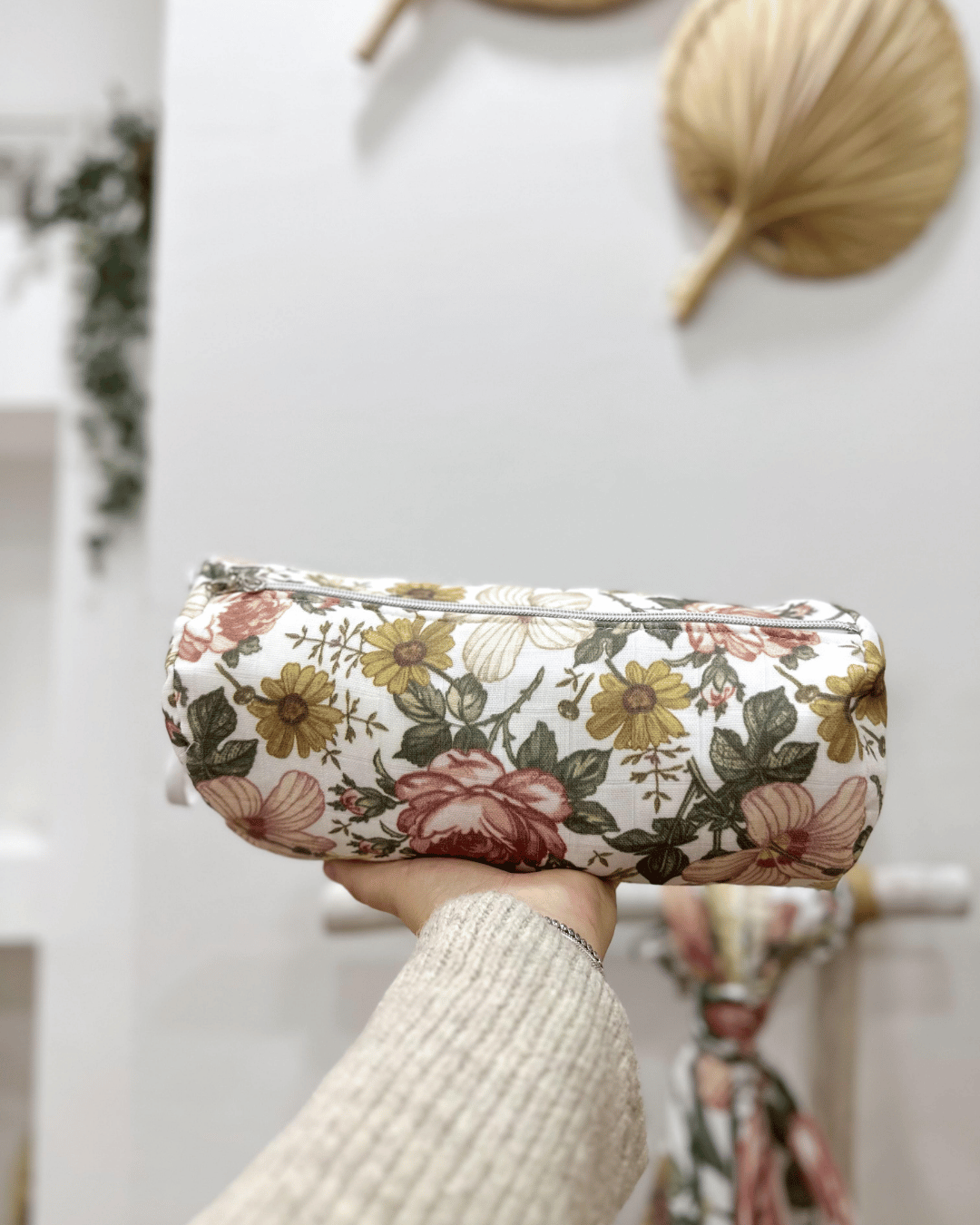 Vintage Rose Müslin Çanta